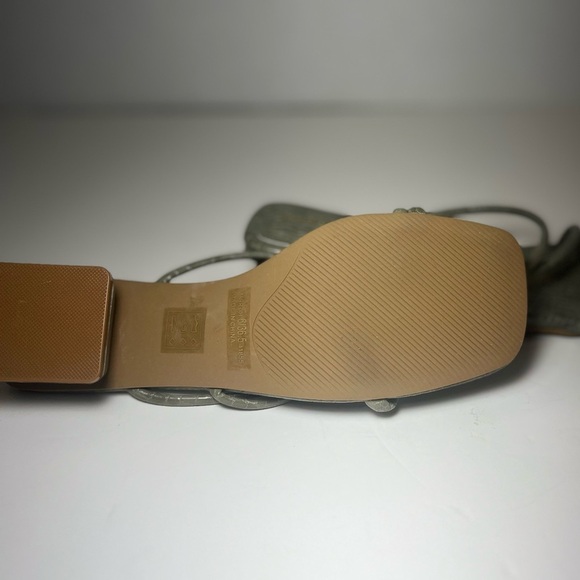 VEGAN LEATHER SANDALS - Picture 4 of 5